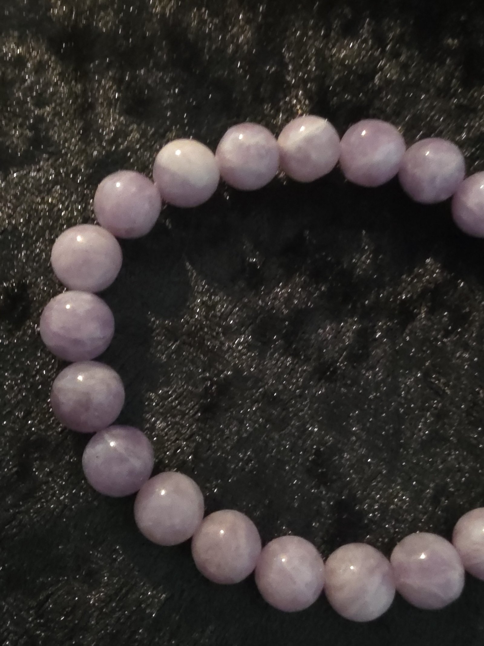 bracelet en lépidolite bracelet en lépidolite